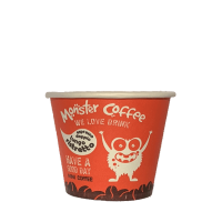 Стакан паперовий 110 мл, Monster, рукав 50 шт.