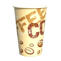 Стакан бумажный 340 мл, Coffee-Coffee, рукав 50 шт.