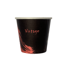 Стакан бумажный 110 мл, Vintage, рукав 50 шт.
