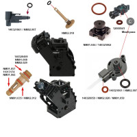 Ремкомплект блоку заварювання Saeco з SBS клапаном