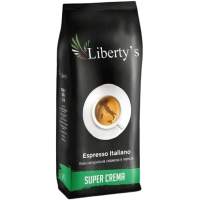 Зерновой кофе Liberty's Super Crema, 1000 г