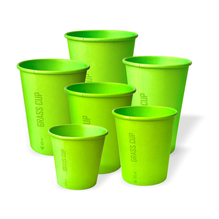 Стакан паперовий 110 мл, Grass Cup, рукав 50 шт.