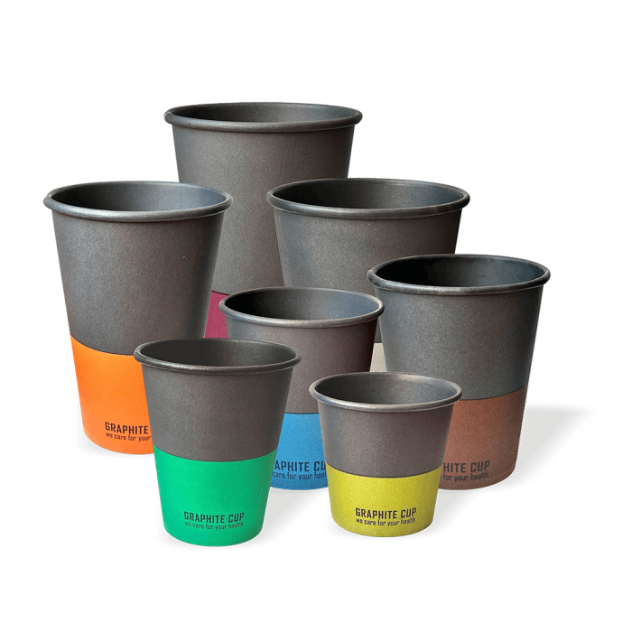 Стакан паперовий 110 мл, Graphite Cup, рукав 50 шт.