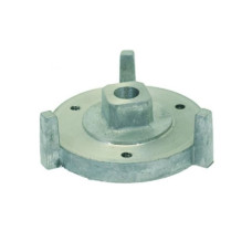 Держатель ножа кофемолки малый, алюминиевый Saeco Phedra, Iperautomatica, Ambra