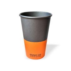 Стакан паперовий 340 мл, Graphite Cup, рукав 50 шт.