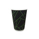 Стакан гофрированный 340 мл. Black Web, рукав 20 шт.