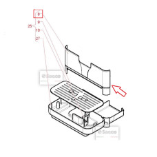 Стенка на поддон Saeco New Royal