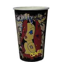 Стакан паперовий 340 мл, Cartoon`s, рукав 50 шт.