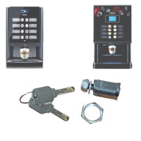 Замок в зборі з лазерними ключами для дверей Saeco EVO Phedra, Ipeautomatica Альтернатива