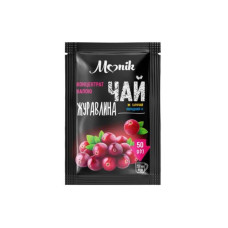Чай-сашет Monik Клюква, 50г