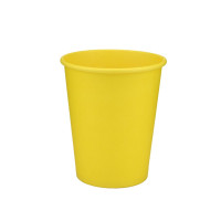 Стакан бумажный 400 мл, Yellow Cup (без надписи), рукав 50 шт.
