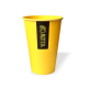 Стакан паперовий 340 мл, Yellow Cup, рукав 50 шт.
