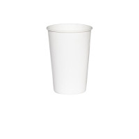 Стакан бумажный 500 мл, белый, рукав 50 шт.
