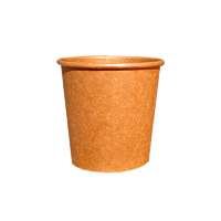 Стакан бумажный 110 мл. Крафт Премиум, рукав 50 шт.