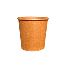 Стакан бумажный 110 мл. Крафт Премиум, рукав 50 шт.