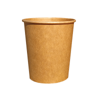 Стакан бумажный 175 мл. Крафт Премиум, рукав 50 шт.