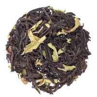 Чай "Ніжна м'ята" чорний байховий з листям м'яти, 100г