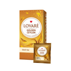 Чай чорний пакетований Lovare "Golden Ceylon", 24 пакетики