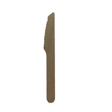 Одноразові дерев'яні ножі 140мм, 100 шт.