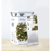 Зелений чай пакетований Hello Tea "Жасмин", 20 пакетиків