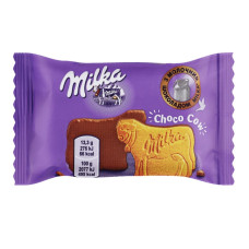 Печенье Milka Choco Cow, покрытое молочным шоколадом, 40 г